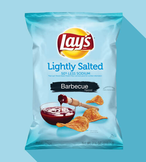 LAY'S® Lightly Salted BBQ Flavored Potato Chips | Lay's